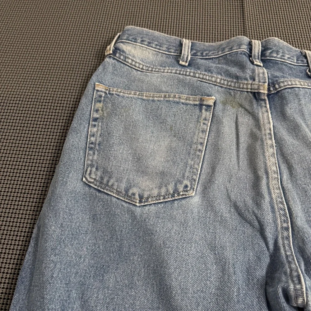 Wrangler Regular Fit Mens Jeans 38x30 Blue Denim 965T1DS Mid Wash Regular Fit